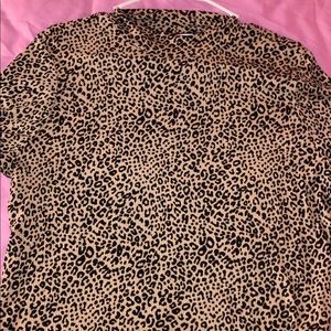 cheetah print top